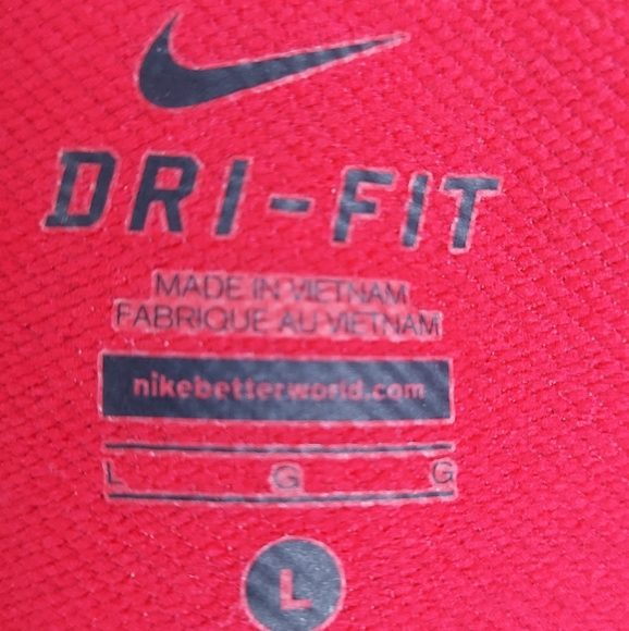 Men's Size Large Nike Dri-Fit Sweatshirt with Swoosh - Picture 3 of 8